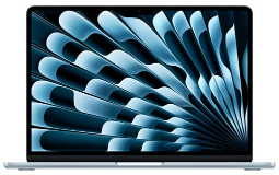 Apple MacBook Air 13 М4 (10C CPU, 8C GPU) 16 Гб, 256 Гб, Sky Blue (небесно-голубой), MC6T4