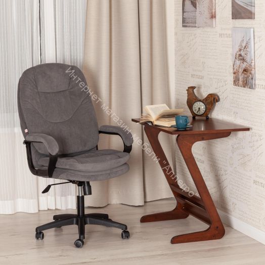 Кресло COMFORT LT (22) флок , серый, 29