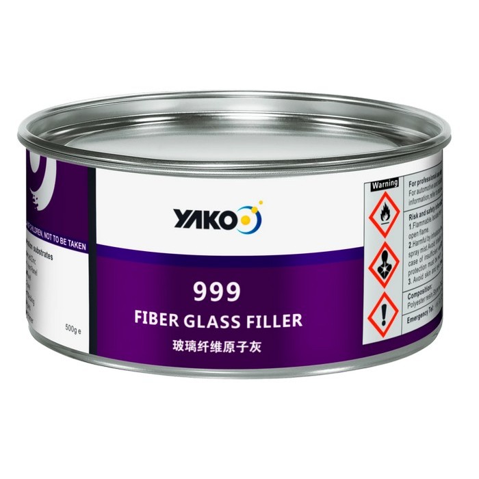 Yakoo 999 FIBER GLASS FILLER Шпатлёвка 1,8кг.