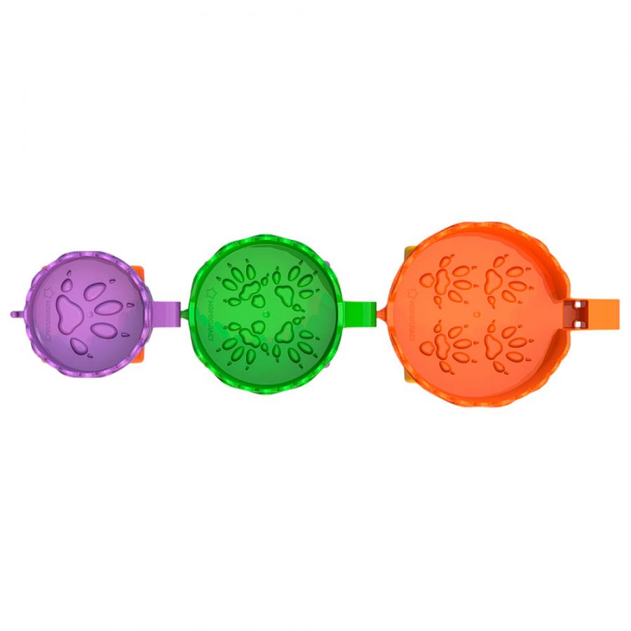 Набор игрушек на колёсах "Ёжики"