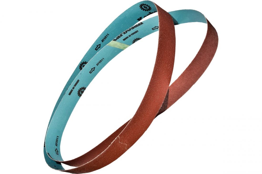 Abramet Лента шлифовальная абразивная для гриндера с волнистым швом (50х1250;Р400 ), в упаковке 2шт.