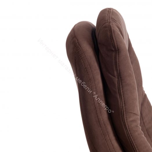 Кресло COMFORT LT (22) флок, коричневый, 6