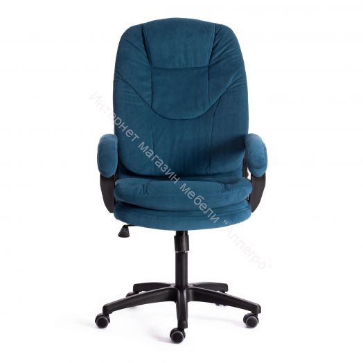 Кресло COMFORT LT (22) флок, синий, 32
