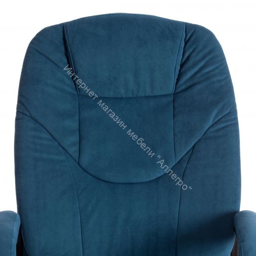 Кресло COMFORT LT (22) флок, синий, 32