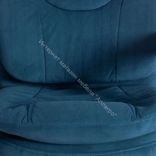 Кресло COMFORT LT (22) флок, синий, 32