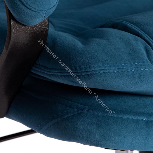 Кресло COMFORT LT (22) флок, синий, 32