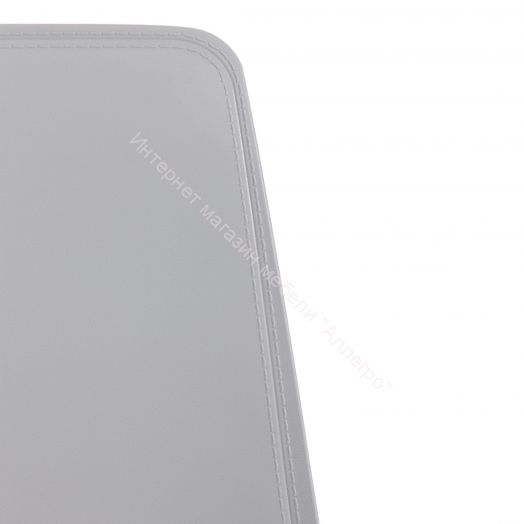 Стул GENIUS (mod 75) металл/пластик, серый/ножки хром