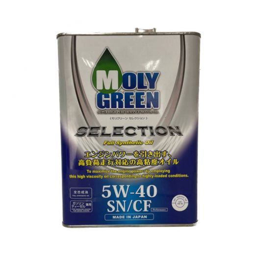 Moly Green Selection 5W-40, 4л