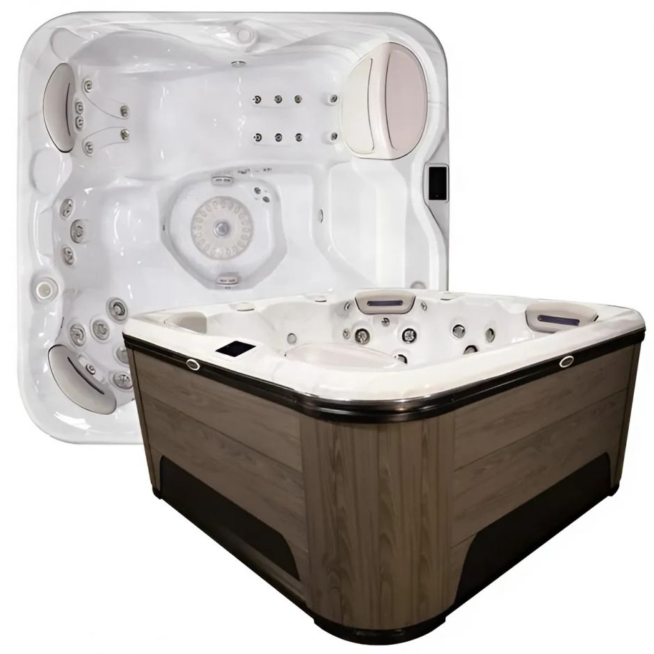 Гидромассажный бассейн Hydropool Signature 579 Platinum—41 форсунка 203х203