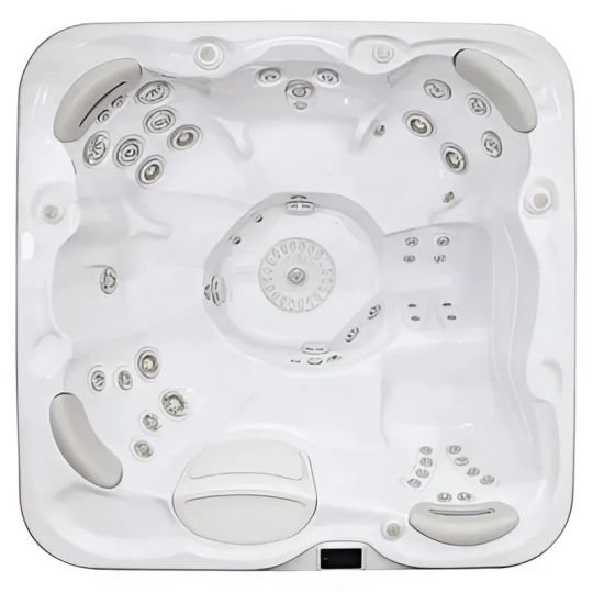 Гидромассажный бассейн Hydropool Signature 655 Platinum—50 форсунок 213х213 схема 2