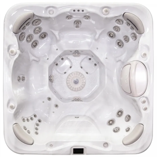 Гидромассажный бассейн Hydropool Signature 728 Platinum—51 Форсунка на шесть человек 229х229 схема 2