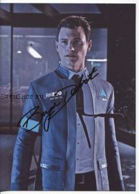 Автограф: Брайан Декарт. Detroit: Become Human