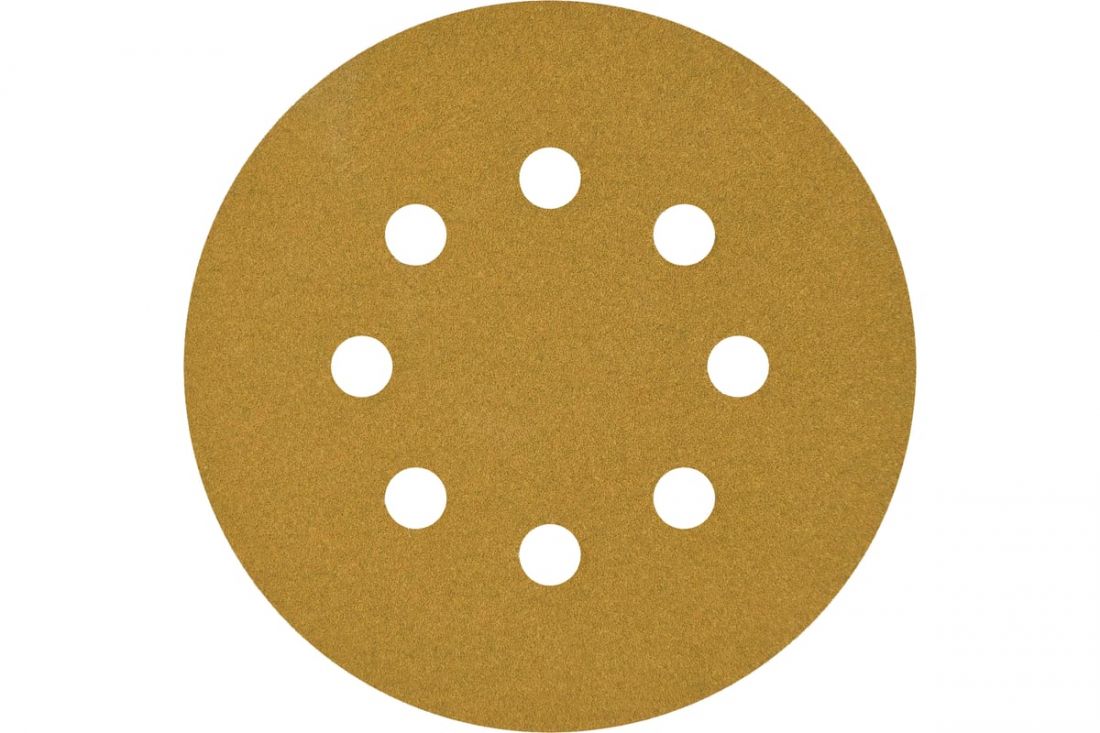 Napoleon Шлифовальный круг на липучке, (8 отв), npg5-125-8-100, в упаковке 5шт.