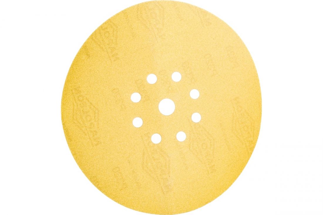 Abraform Шлифовальные круги на липучке Giraffe GOLD, 225мм, 9 отв., Р240, в упаковке 5шт.
