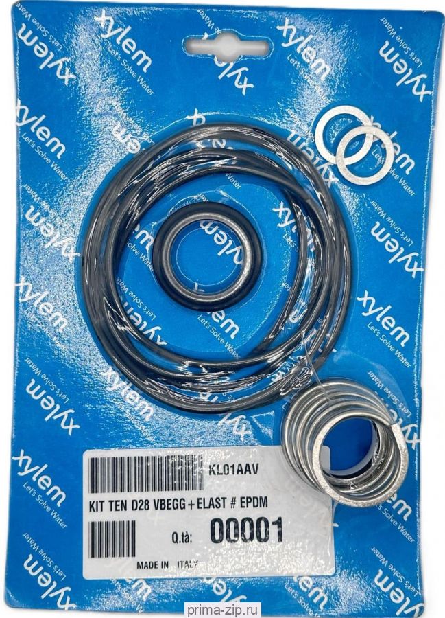 Комплект Lowara KL01AAV - KIT TEN D28 VBEGG+ELAST # EPDM