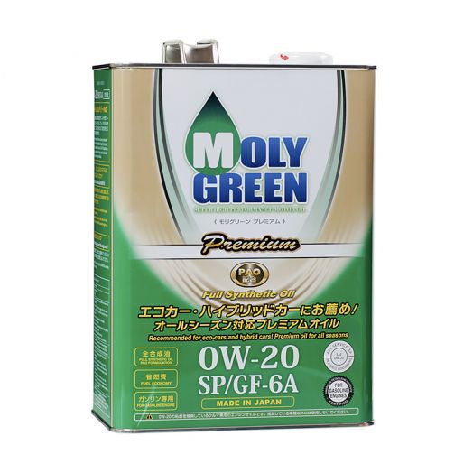 Moly Green Premium 0W-20, 4л