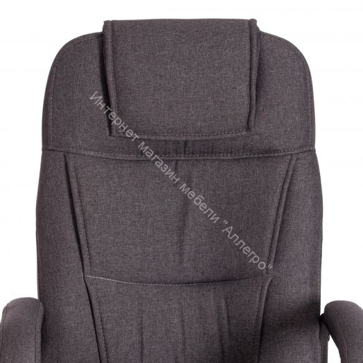 Кресло BERGAMO (хром) (22) ткань, темно-серый, F68