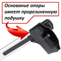Багажник на крышу Ravon R4 (sedan, 2015-...), Атлант, аэродинамические дуги Эконом, опора Е