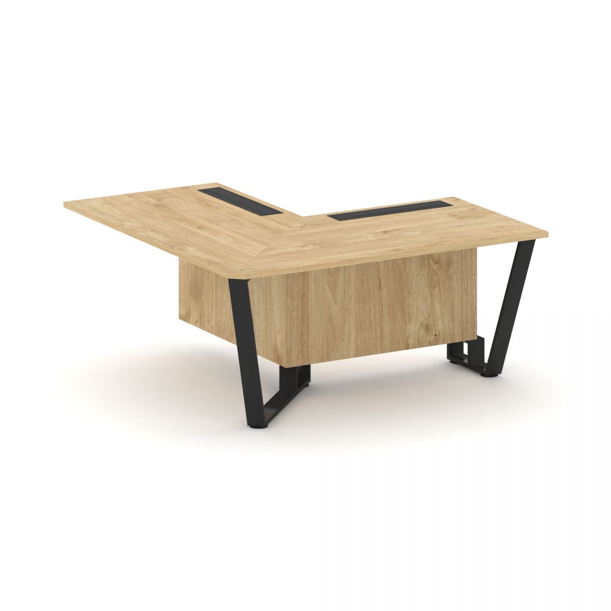 Steel Meet Проходной угловой модуль левый KD-PR.B.SPPOU-16(L) 1600х1600х750