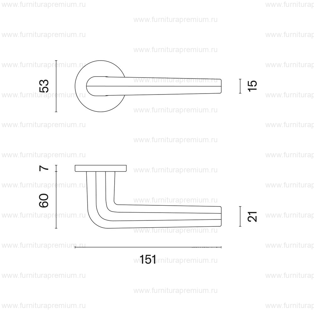 Ручка Aprile Funkia R 7S