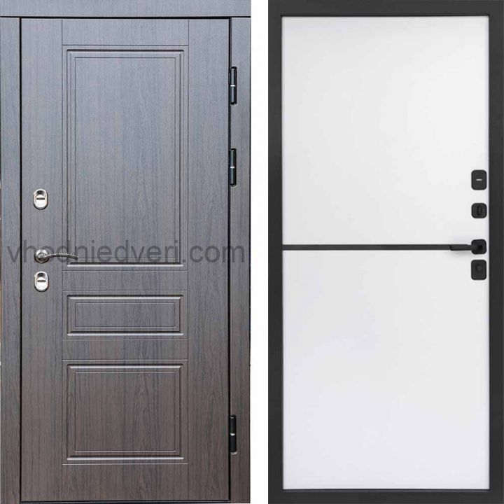 Входная дверь Termo-door Орегон Венге - Нео White