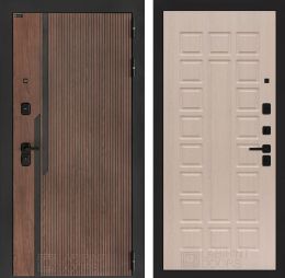 Входная дверь Лабиринт KARMINA 04 Беленый дуб