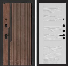 Входная дверь Лабиринт KARMINA 06 Белое дерево