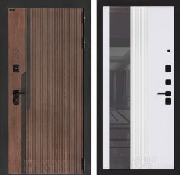 Входная дверь Лабиринт KARMINA 32 Белый софт рельеф