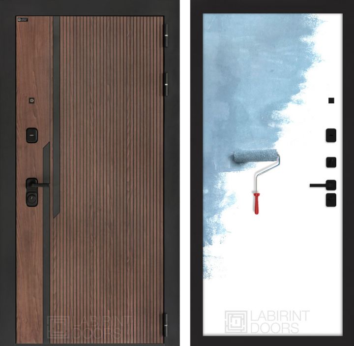 Входная дверь Лабиринт KARMINA 28 Грунт под покраску