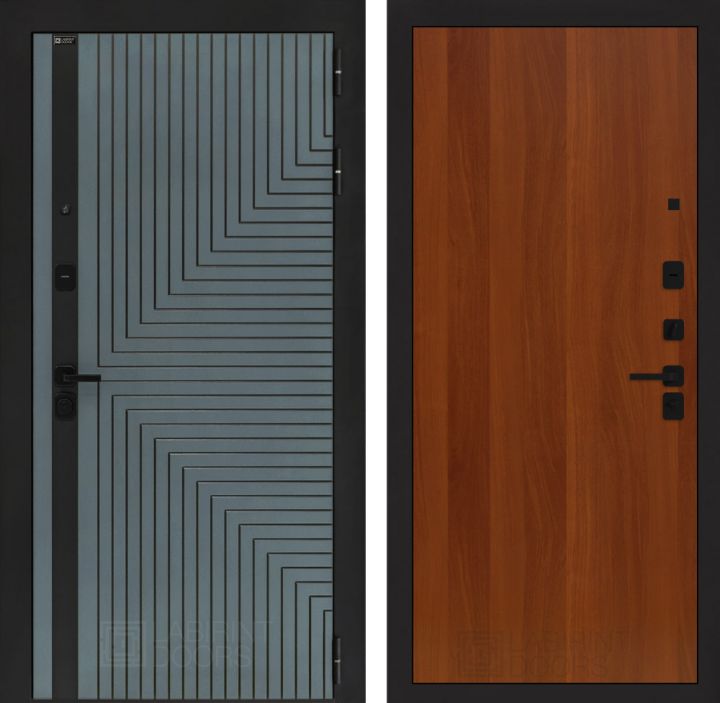 Входная дверь Лабиринт CREDOR 05 Итальянский орех