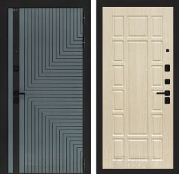 Входная дверь Лабиринт CREDOR 12 Беленый дуб