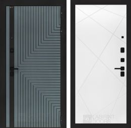 Входная дверь Лабиринт CREDOR 24 Белый софт