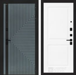 Входная дверь Лабиринт CREDOR 11 Белый софт