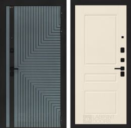 Входная дверь Лабиринт CREDOR 03 Крем софт