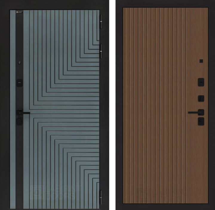 Входная дверь Лабиринт CREDOR 29 Дуб кантри темный