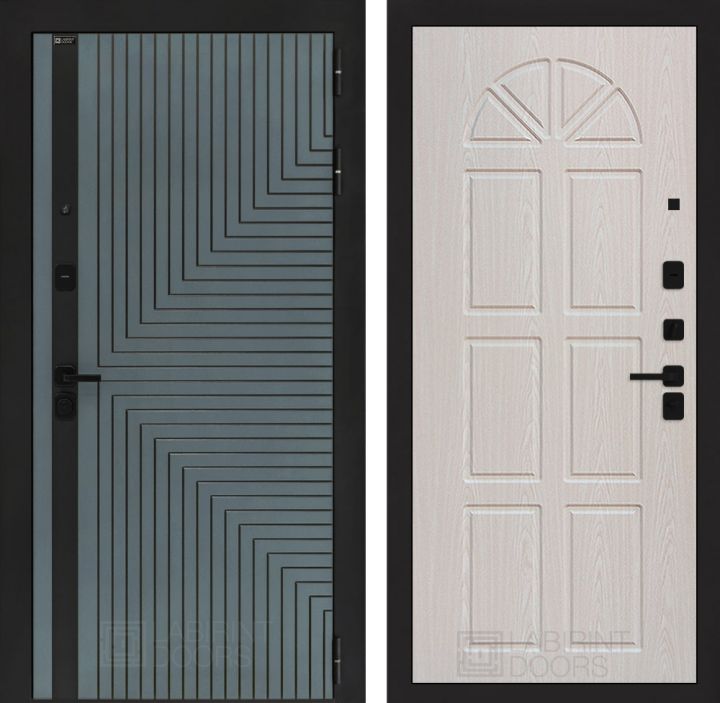 Входная дверь Лабиринт CREDOR 15 Алмон 25 (Винорит)