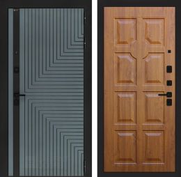 Входная дверь Лабиринт CREDOR 17 Винорит Золотой дуб