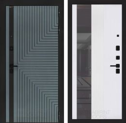 Входная дверь Лабиринт CREDOR 32 Белый софт рельеф