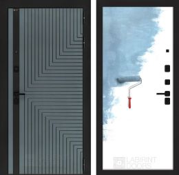 Входная дверь Лабиринт CREDOR 28 Грунт под покраску