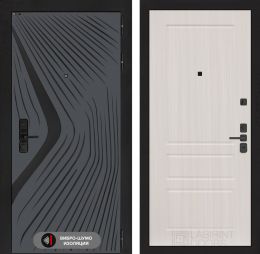 Дверь входная Лабиринт LEOLAB 03 Сандал белый