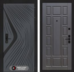 Дверь входная Лабиринт LEOLAB 12 Венге