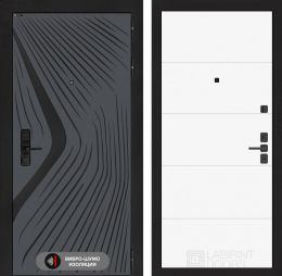 Дверь входная Лабиринт LEOLAB 13 Белый софт