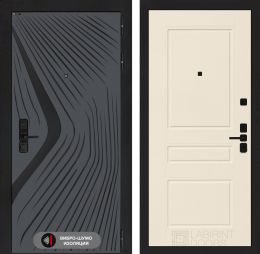 Дверь входная Лабиринт LEOLAB 03 Крем софт
