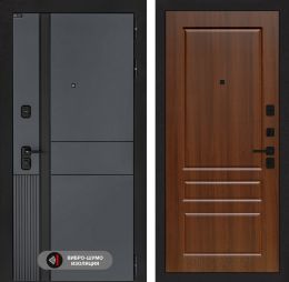 Дверь входная Лабиринт EVOLAB 03 Орех бренди