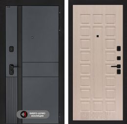 Дверь входная Лабиринт EVOLAB 04 Беленый дуб