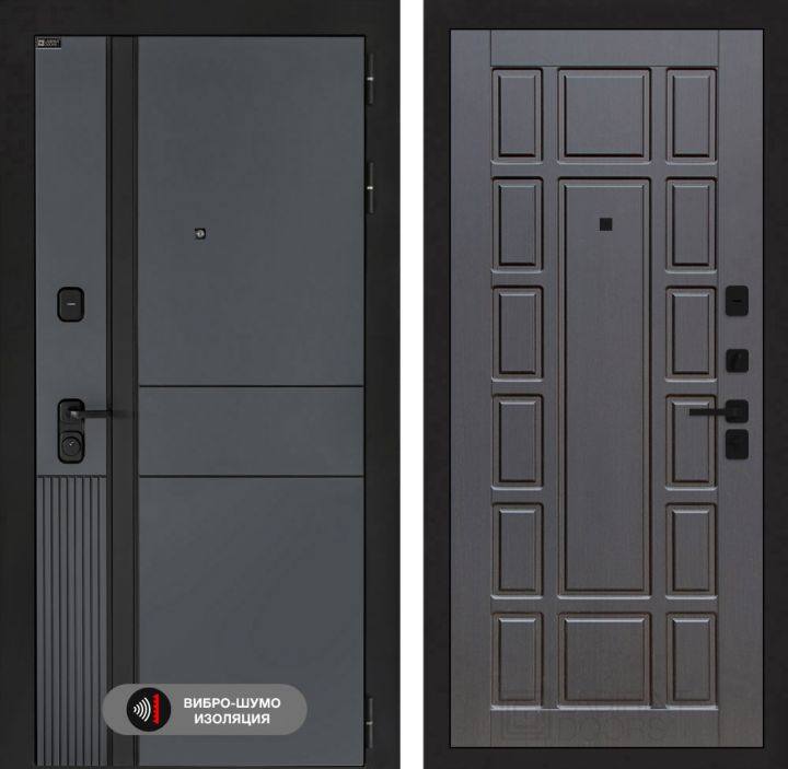 Дверь входная Лабиринт EVOLAB 12 Венге