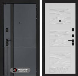 Дверь входная Лабиринт EVOLAB 06 Белое дерево