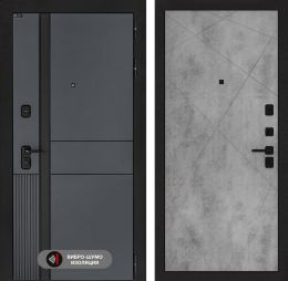 Дверь входная Лабиринт EVOLAB 24 Бетон светлый