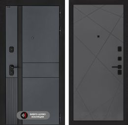 Дверь входная Лабиринт EVOLAB 24 Графит софт