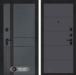 Дверь входная Лабиринт EVOLAB 13 Графит софт